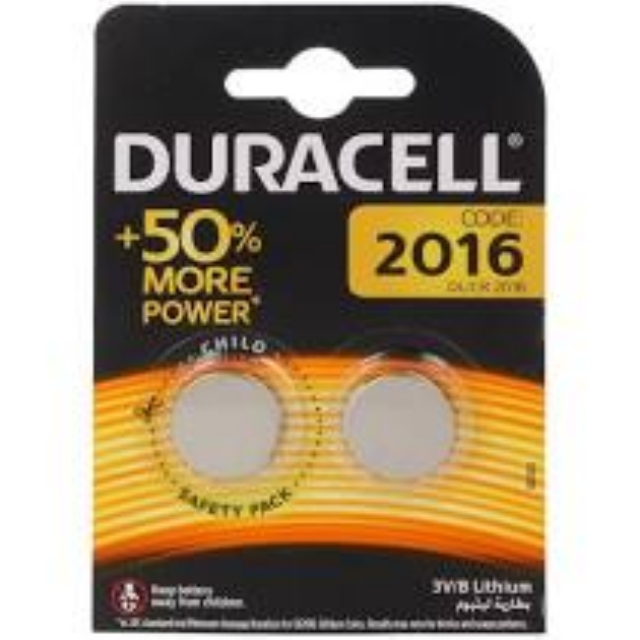 Duracell 2016 confezione 2 pile