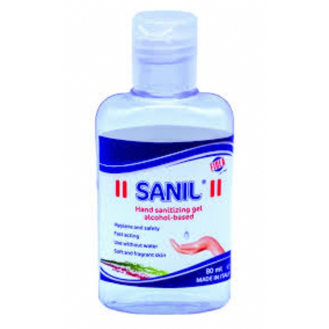 Gel igienizzante per mani a base alcolica SANIL Fidea ml.80