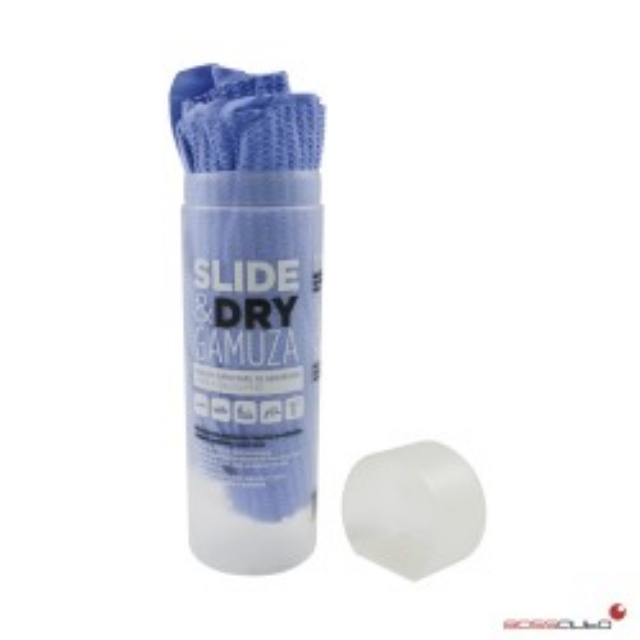 Pelle di daino Slide & Dry super assorbente blu 66 x 43cm