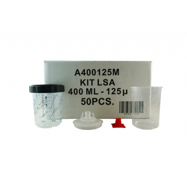 TAZZE MONOUSO ml.400 125 MICRON