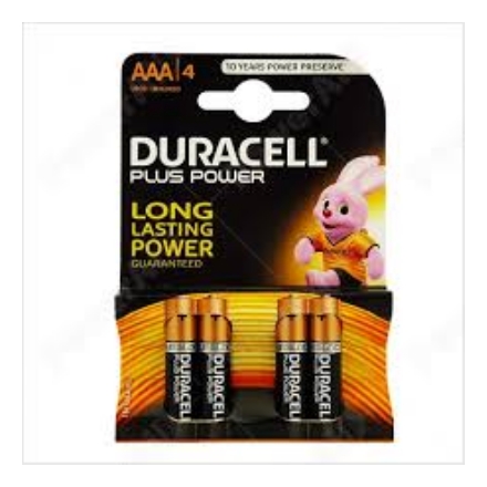 Duracell plus AAA LR03