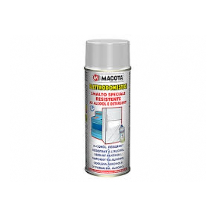 Bomboletta Smalto elettrodomestici spray bianco Macota ml.400