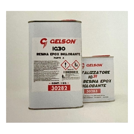Resina Epossidica Inglobante Gelson Kg.1+catalizzatore Kg.0,5